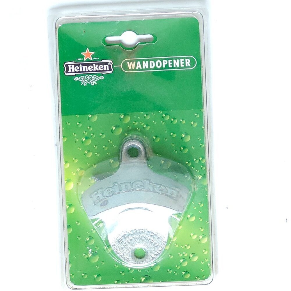 OFFICIAL Heineken Wall Mounted Bottle Opener BNIP SEALED